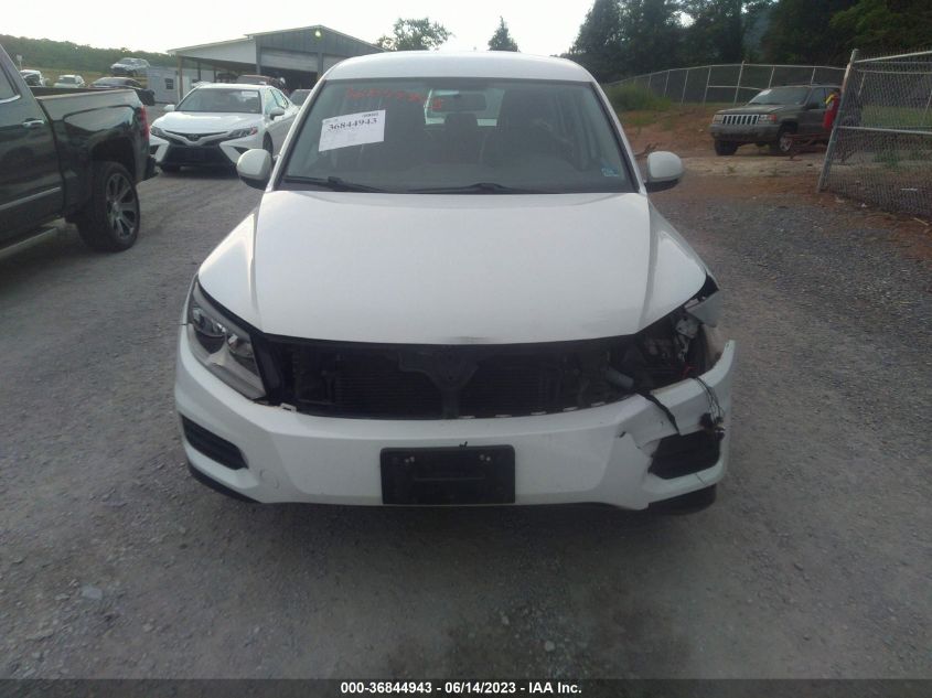 2014 VOLKSWAGEN TIGUAN S - WVGBV3AX9EW579805