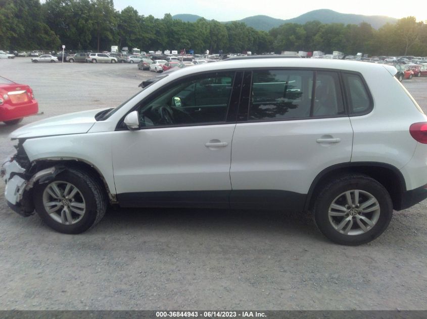 2014 VOLKSWAGEN TIGUAN S - WVGBV3AX9EW579805