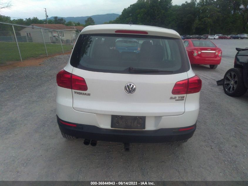 2014 VOLKSWAGEN TIGUAN S - WVGBV3AX9EW579805