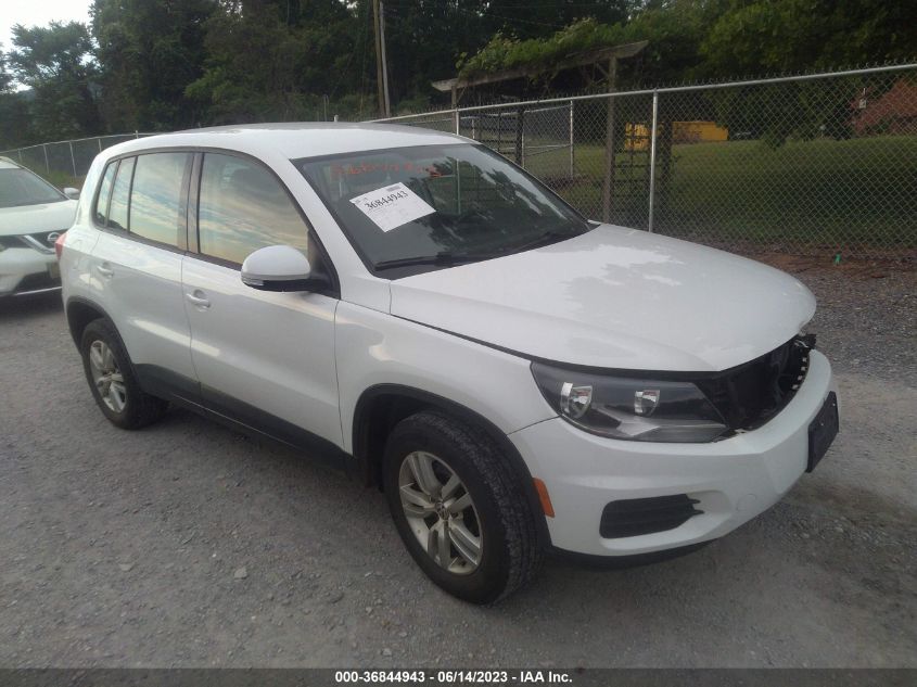 2014 VOLKSWAGEN TIGUAN S - WVGBV3AX9EW579805