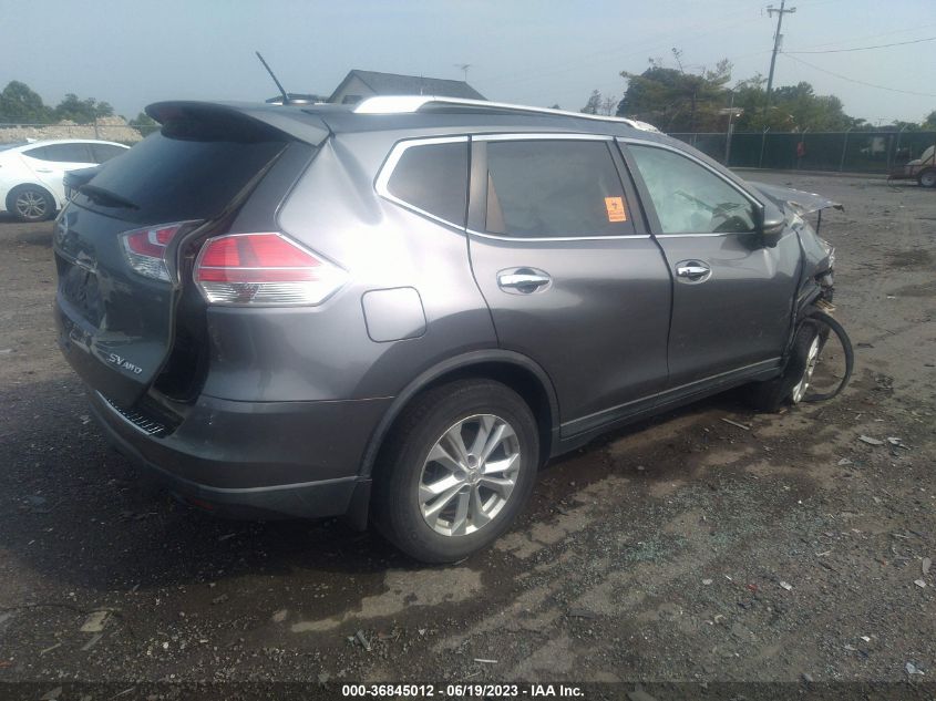 2016 NISSAN ROGUE SV - KNMAT2MVXGP675322