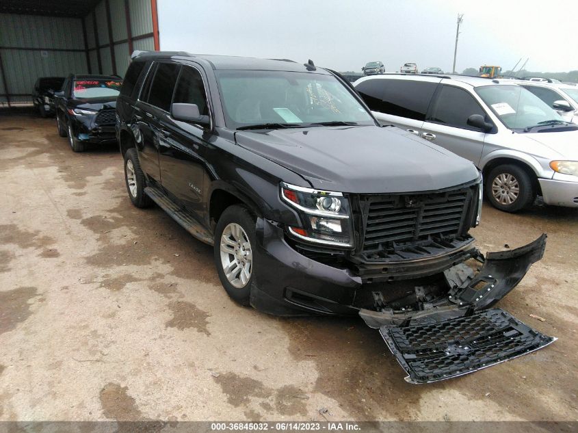 2018 CHEVROLET TAHOE C1500  LS - 1GNSCAKCXJR345845