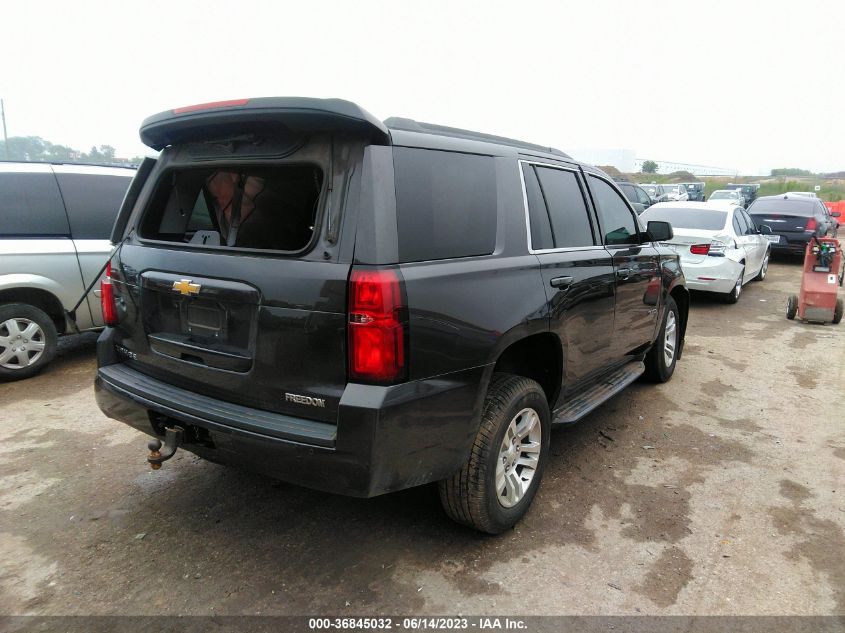 2018 CHEVROLET TAHOE C1500  LS - 1GNSCAKCXJR345845
