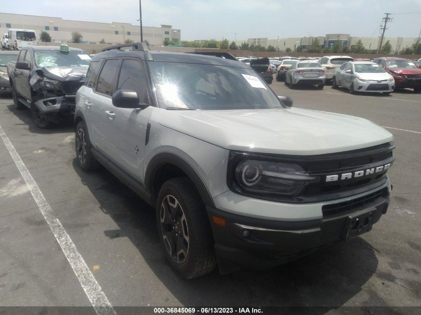 2022 FORD BRONCO SPORT OUTER BANKS - 3FMCR9C61NRD82551
