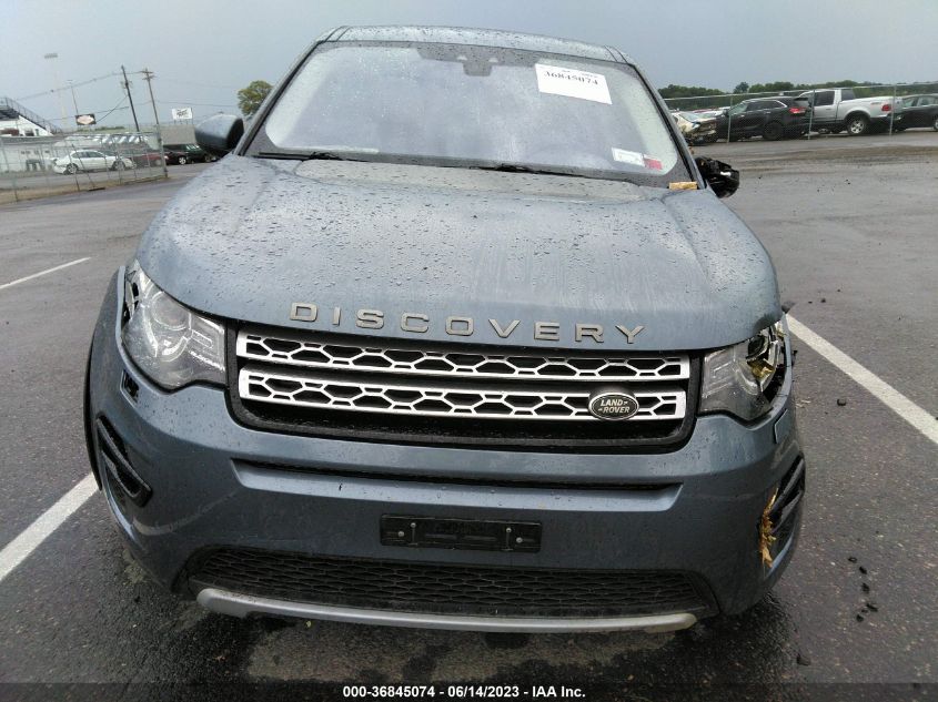 2018 LAND ROVER DISCOVERY SPORT HSE - SALCR2RX4JH752567