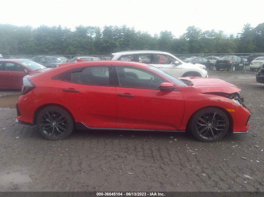 2021 HONDA CIVIC HATCHBACK SPORT - SHHFK7H40MU403079
