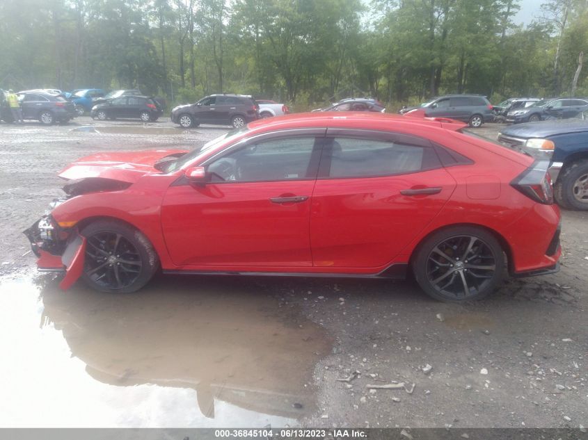 2021 HONDA CIVIC HATCHBACK SPORT - SHHFK7H40MU403079