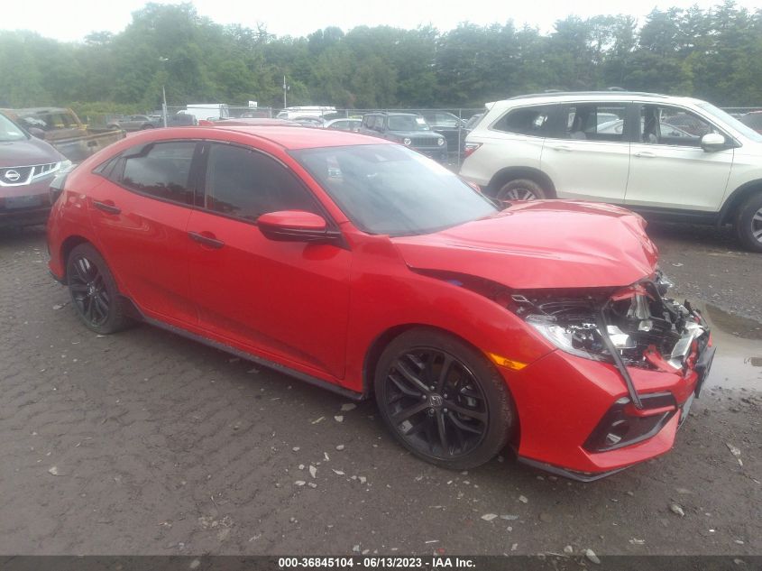 2021 HONDA CIVIC HATCHBACK SPORT - SHHFK7H40MU403079