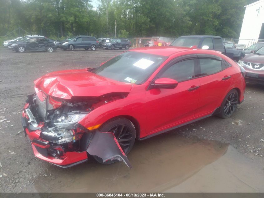 2021 HONDA CIVIC HATCHBACK SPORT - SHHFK7H40MU403079