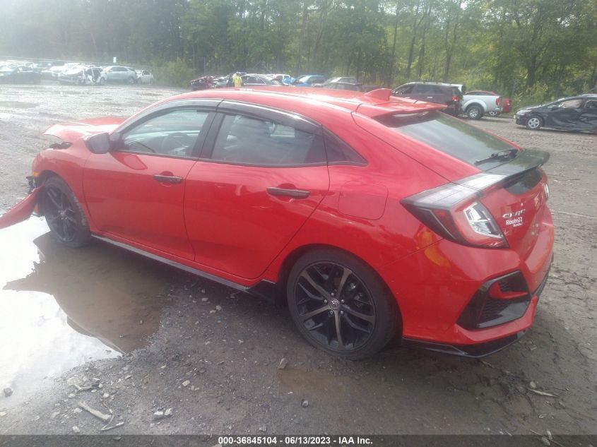 2021 HONDA CIVIC HATCHBACK SPORT - SHHFK7H40MU403079