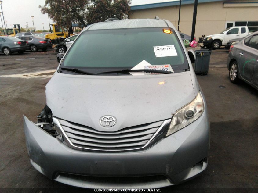 2017 TOYOTA SIENNA LE - 5TDKZ3DC4HS895425