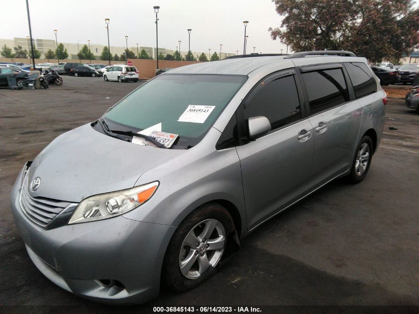 2017 TOYOTA SIENNA LE - 5TDKZ3DC4HS895425