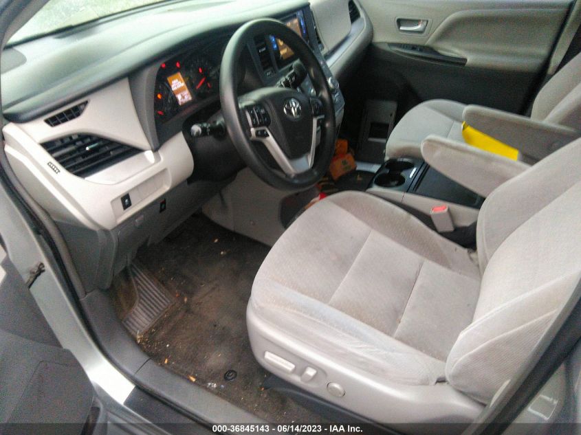2017 TOYOTA SIENNA LE - 5TDKZ3DC4HS895425