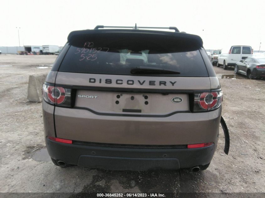 2016 LAND ROVER DISCOVERY SPORT SE - SALCP2BG8GH584506