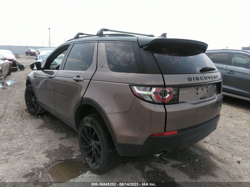 2016 LAND ROVER DISCOVERY SPORT SE - SALCP2BG8GH584506