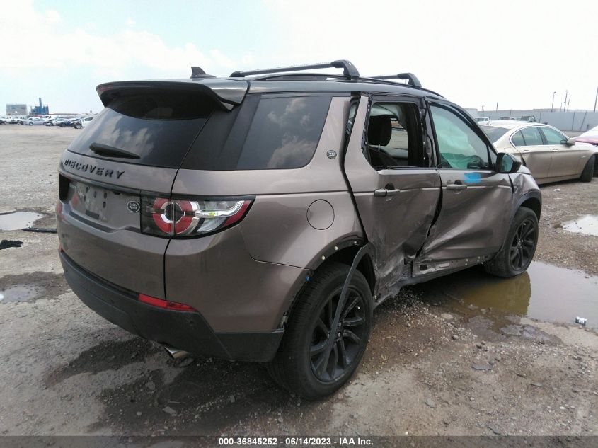 2016 LAND ROVER DISCOVERY SPORT SE - SALCP2BG8GH584506