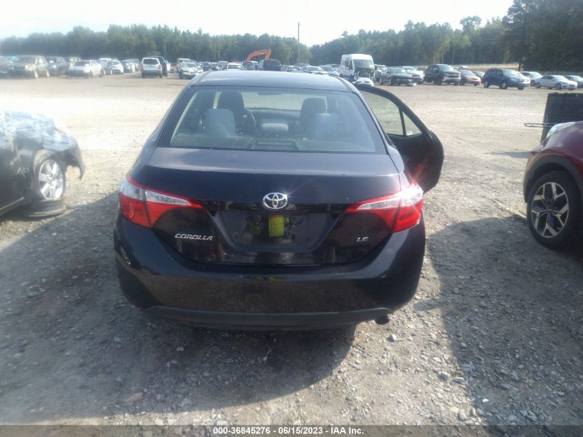 2016 TOYOTA COROLLA L/LE/S/S PLUS/LE PLUS - 2T1BURHE1GC607672