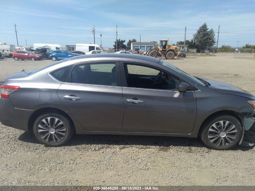 2015 NISSAN SENTRA SR/SL/S/SV/FE+ S - 3N1AB7AP5FY221503
