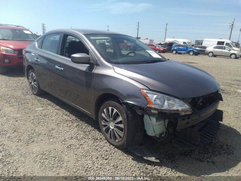 2015 NISSAN SENTRA SR/SL/S/SV/FE+ S - 3N1AB7AP5FY221503