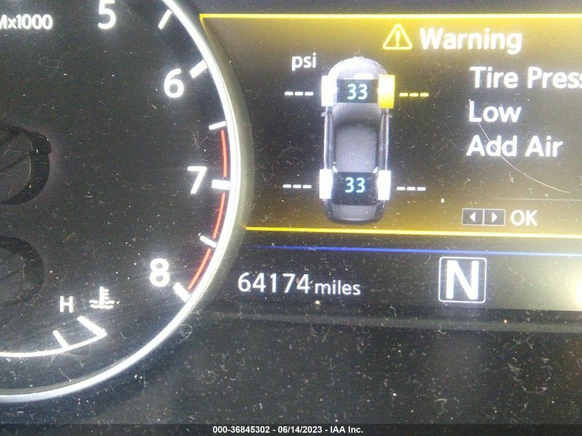 2016 NISSAN MAXIMA 3.5S/SV/SL/SR/PLAT - 1N4AA6APXGC385369