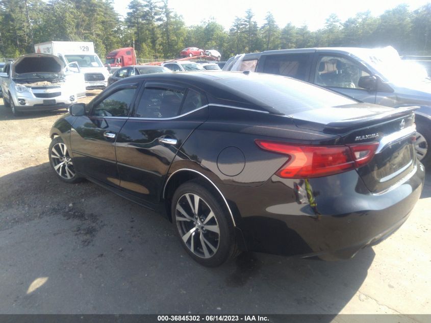 2016 NISSAN MAXIMA 3.5S/SV/SL/SR/PLAT - 1N4AA6APXGC385369