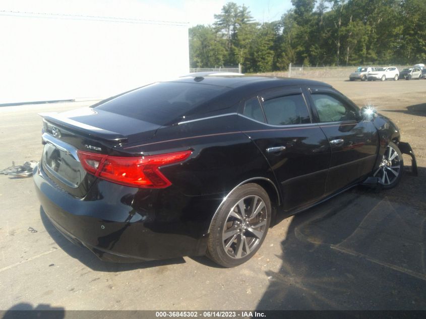2016 NISSAN MAXIMA 3.5S/SV/SL/SR/PLAT - 1N4AA6APXGC385369