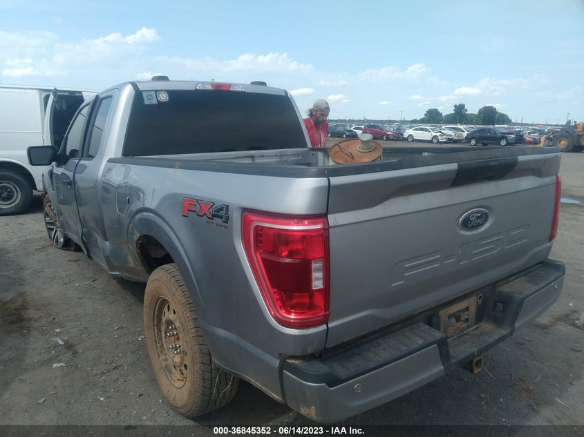 VIN 1FTFX1E56MFA50467 2021 FORD F-150 XL/XLT/LARIAT