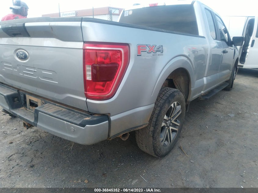 VIN 1FTFX1E56MFA50467 2021 FORD F-150 XL/XLT/LARIAT