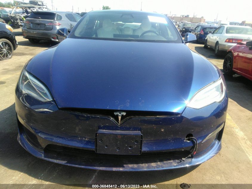 2022 TESLA MODEL S - 5YJSA1E5XNF470125