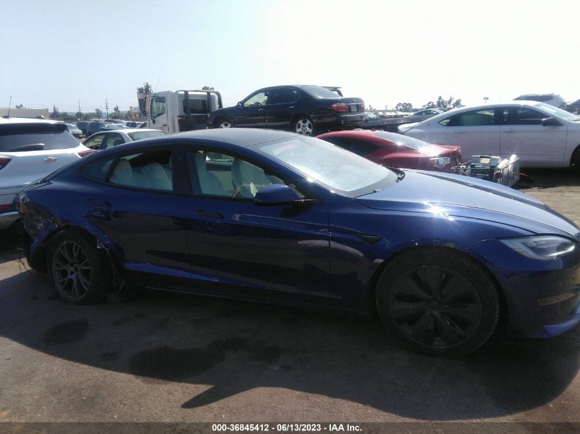 2022 TESLA MODEL S - 5YJSA1E5XNF470125