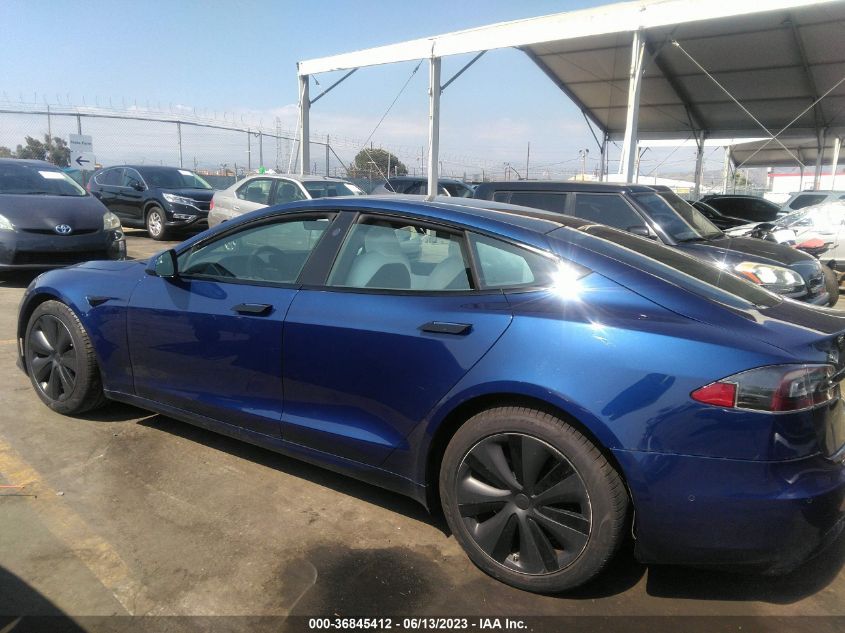 2022 TESLA MODEL S - 5YJSA1E5XNF470125