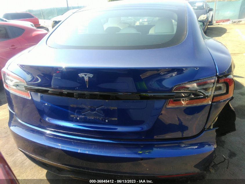 2022 TESLA MODEL S - 5YJSA1E5XNF470125