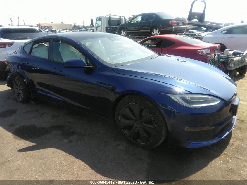 2022 TESLA MODEL S - 5YJSA1E5XNF470125