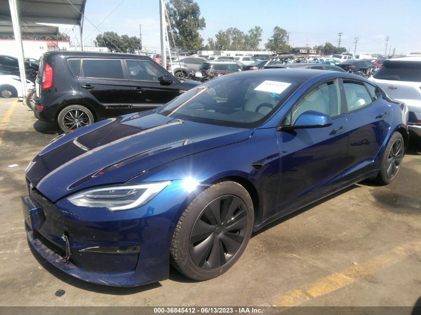 2022 TESLA MODEL S - 5YJSA1E5XNF470125