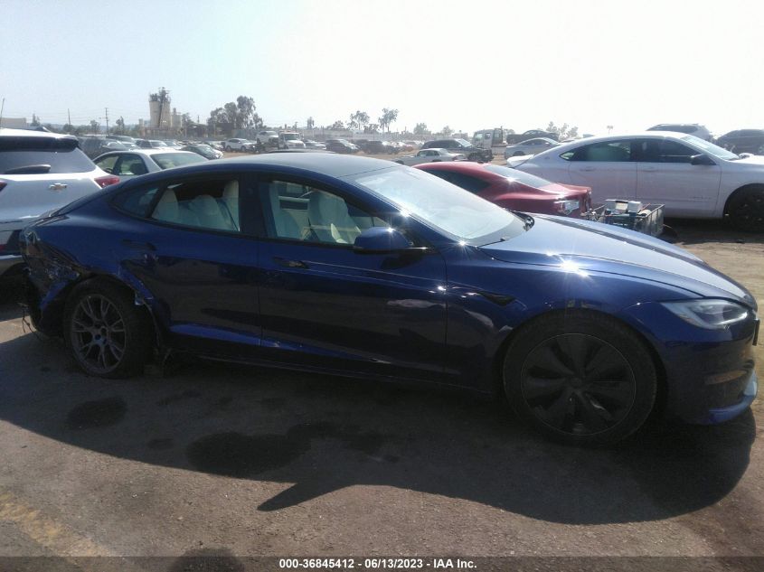 2022 TESLA MODEL S - 5YJSA1E5XNF470125