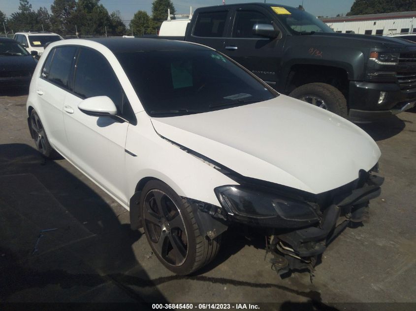 2015 VOLKSWAGEN GOLF TDI S - 3VW2A7AU7FM105122