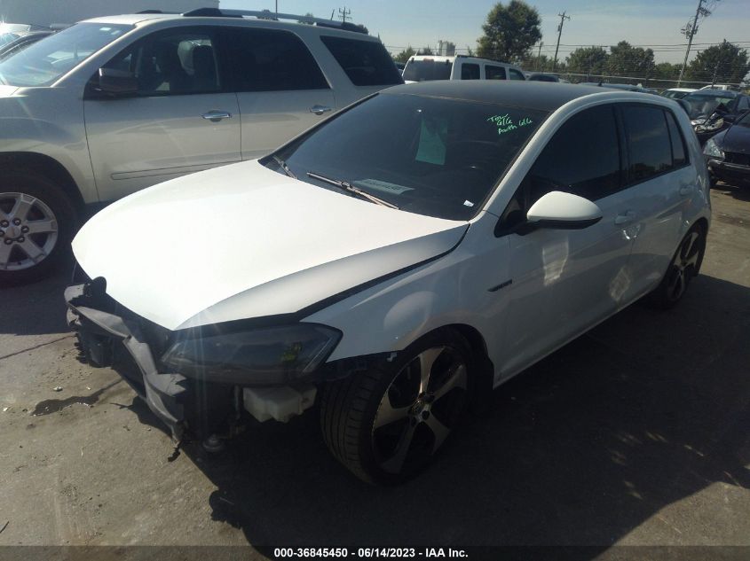 2015 VOLKSWAGEN GOLF TDI S - 3VW2A7AU7FM105122