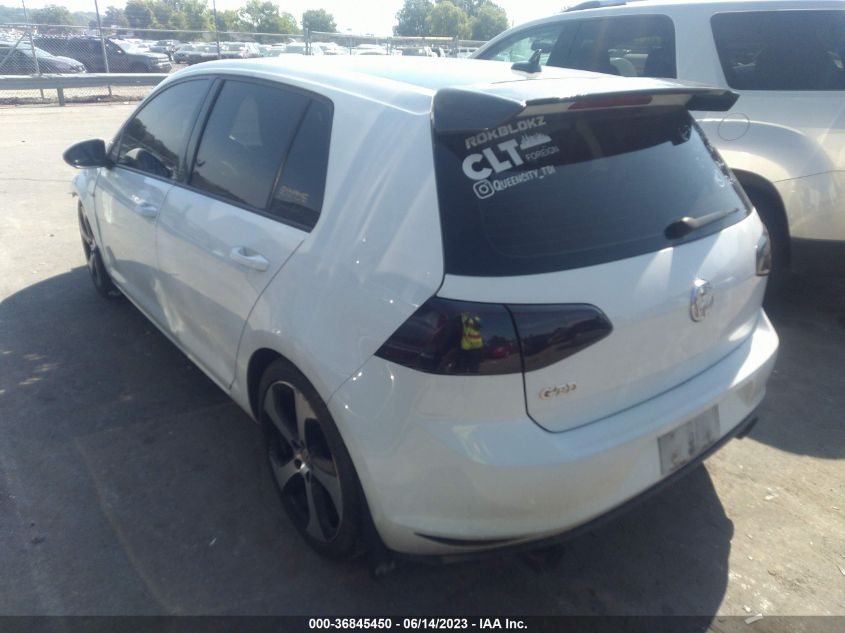 2015 VOLKSWAGEN GOLF TDI S - 3VW2A7AU7FM105122