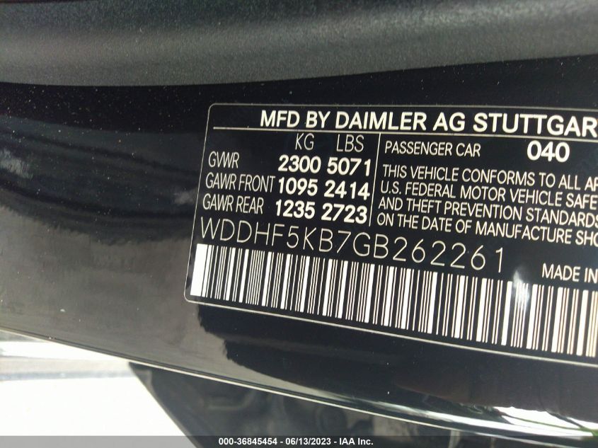 2016 MERCEDES-BENZ E-CLASS E 350 - WDDHF5KB7GB262261
