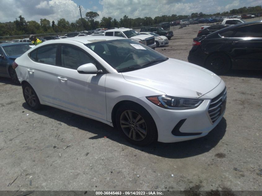 2018 HYUNDAI ELANTRA SEL/VALUE/LIMITED - 5NPD84LF9JH267000