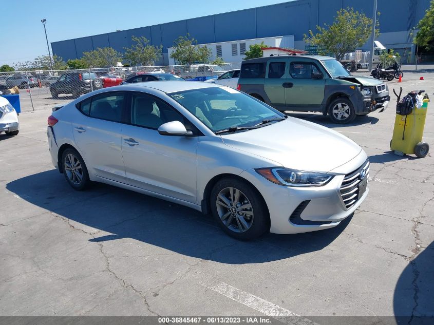 2017 HYUNDAI ELANTRA SE - 5NPD84LF1HH193582