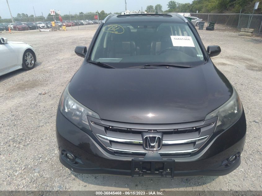 2013 HONDA CR-V EX-L - 5J6RM4H71DL074000