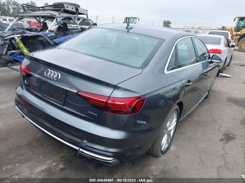 2020 AUDI A4 PREMIUM - WAUDNAF46LN007848