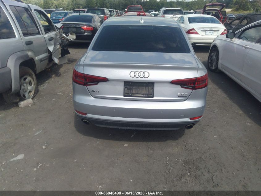 2017 AUDI A4 PREMIUM - WAUANAF46HN001834