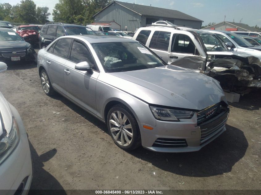 2017 AUDI A4 PREMIUM - WAUANAF46HN001834