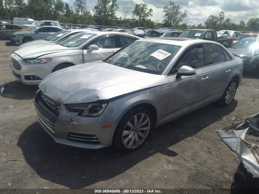 2017 AUDI A4 PREMIUM - WAUANAF46HN001834