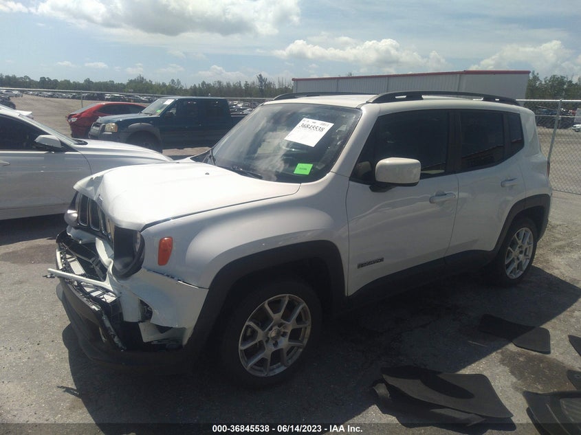 VIN ZACNJABB8KPK86231 2019 JEEP RENEGADE LATITUDE