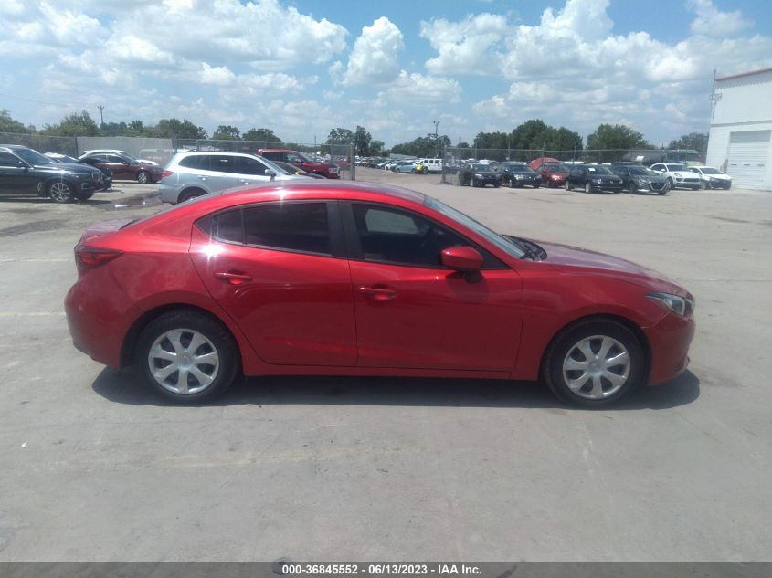 2016 MAZDA MAZDA3 I SPORT - 3MZBM1T72GM238187