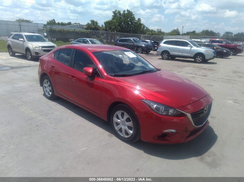 2016 MAZDA MAZDA3 I SPORT - 3MZBM1T72GM238187