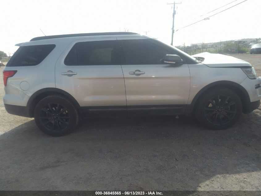 2018 FORD EXPLORER XLT - 1FM5K7D85JGA35503